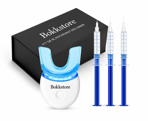 Kit de Blanchiment des Dents Bokkstore - Souriez avec Confiance