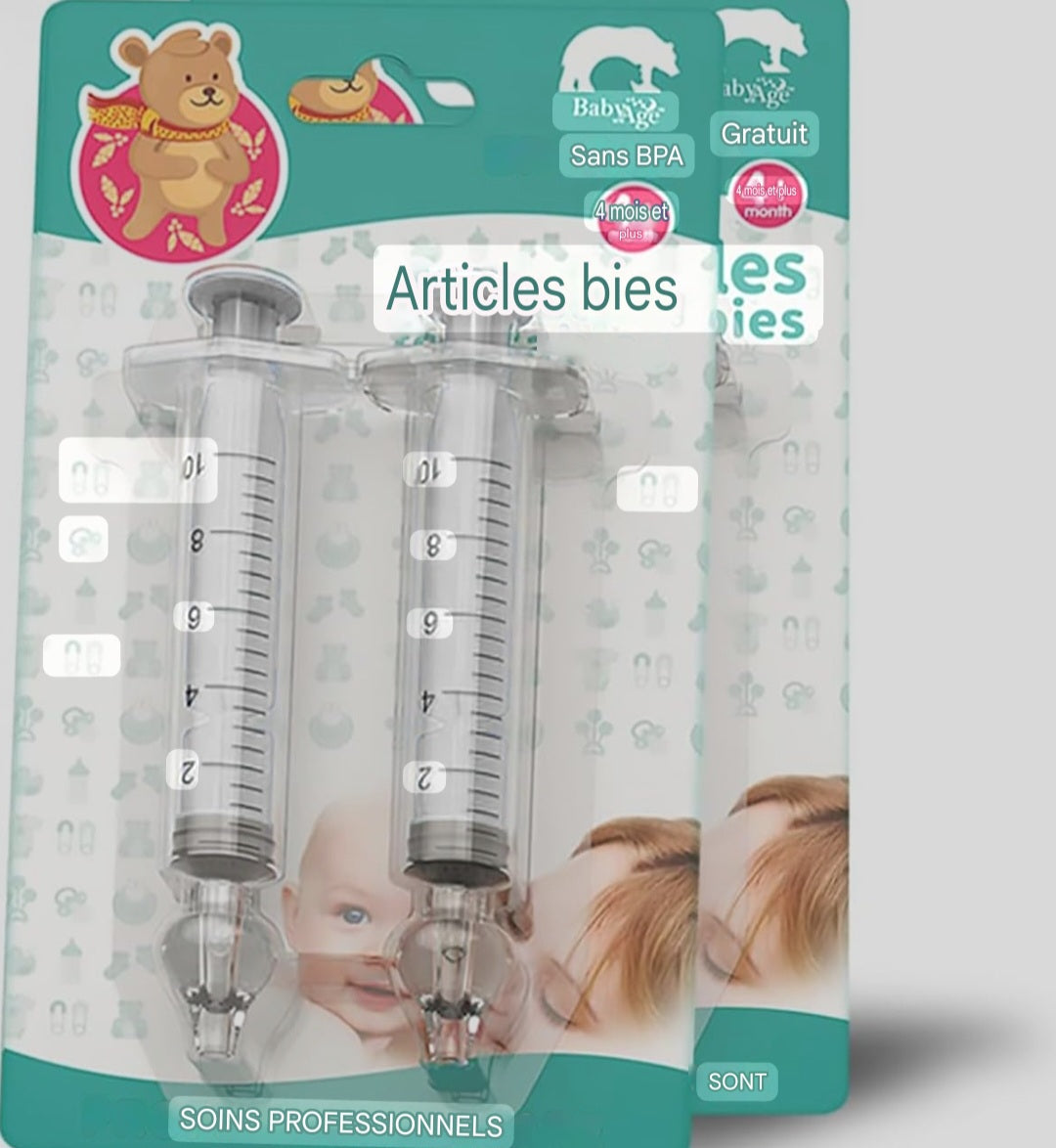 Irrigateur Nasal Bébé – Bien-être et Respiration Apaisée au Quotidien