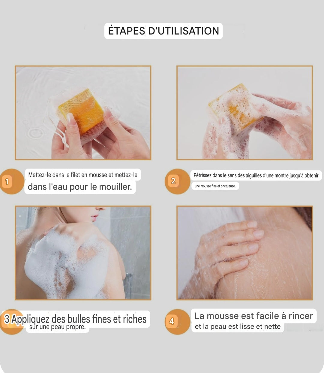Savon Miracle au Curcuma – Pour une Peau Nette et Lumineuse