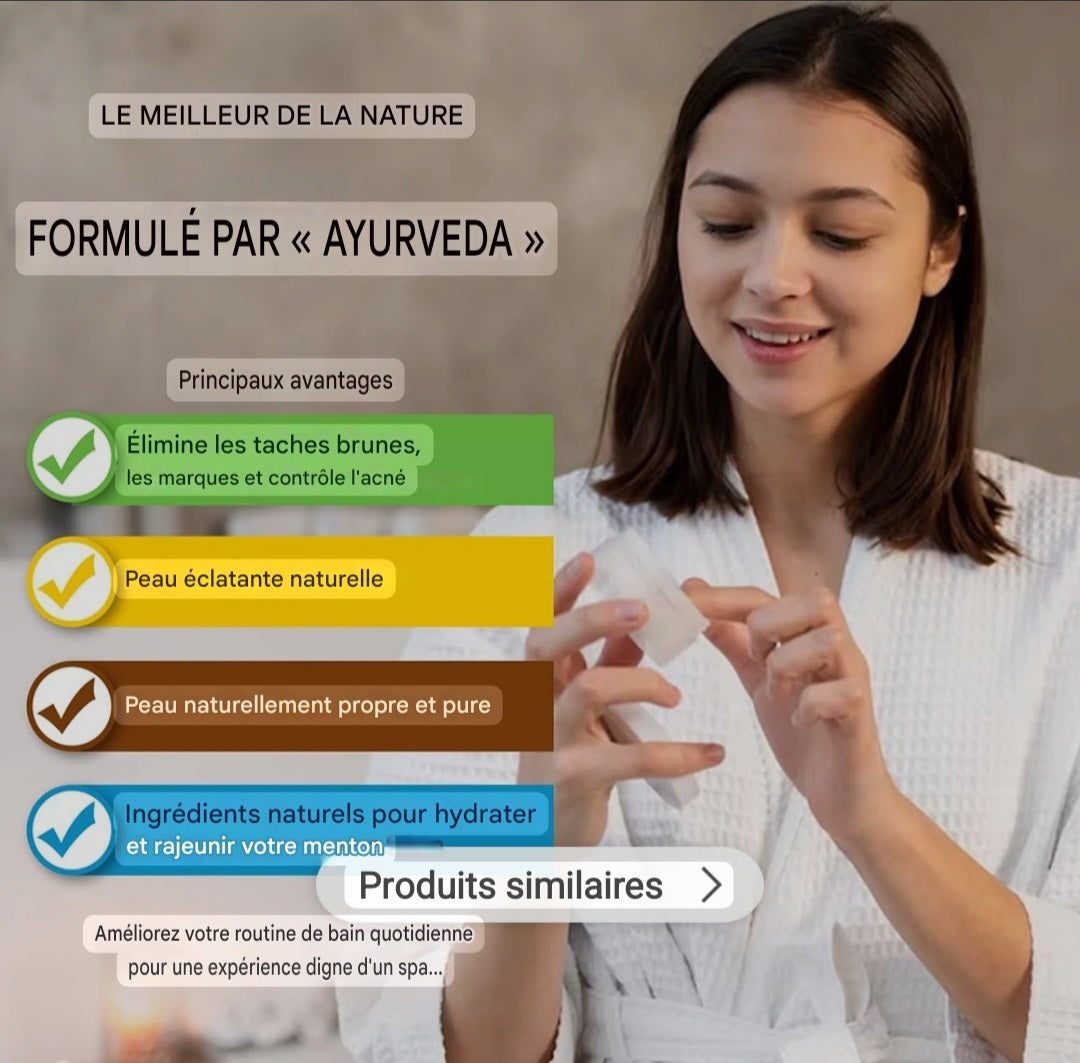 Savon Miracle au Curcuma – Pour une Peau Nette et Lumineuse